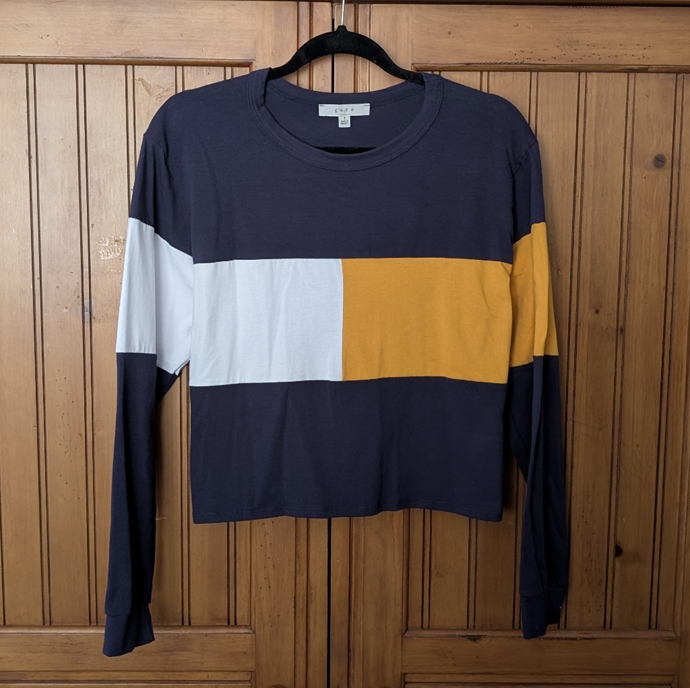 Gaze women's cropped long sleeve shirt